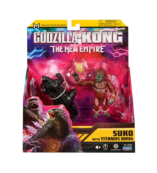 Набор фигурок Godzilla x Kong – Зуко с Дагом - 35208_4.jpg - № 4