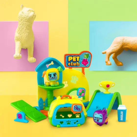 Игровой набор Moji Pops серии «Box I Like» – Питомцы на прогулке