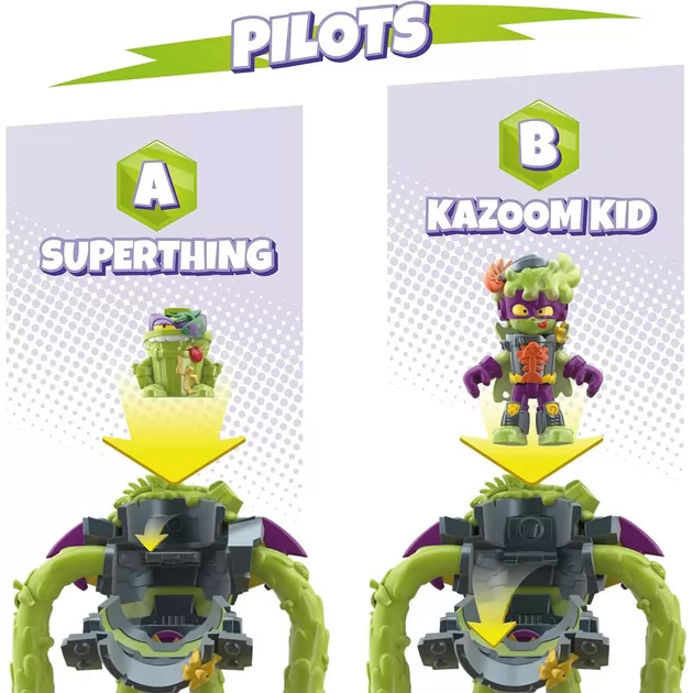 Игровой набор Superthings S  &ndash; Супербот Трешер