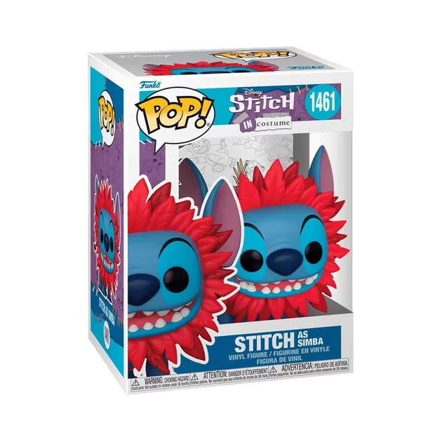 Игровая фигурка Funko Pop! серии Disney" &ndash; Стич в костюме Симбы"