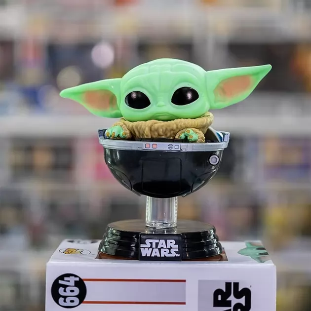 Игровая фигурка Funko Pop! cерии Мандалорец" &ndash; Малыш Грогу в коляске"