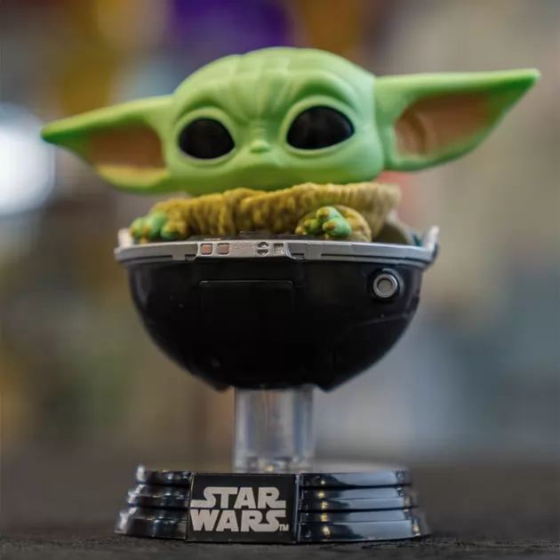 Игровая фигурка Funko Pop! cерии Мандалорец" &ndash; Малыш Грогу в коляске"