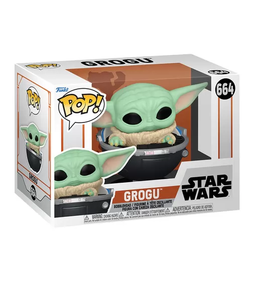 Игровая фигурка Funko Pop! cерии Мандалорец" &ndash; Малыш Грогу в коляске" - 76551_5.jpg - № 5