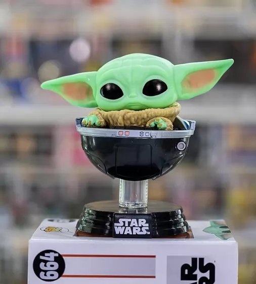 Игровая фигурка Funko Pop! cерии Мандалорец" &ndash; Малыш Грогу в коляске" - 76551_3.jpg - № 3