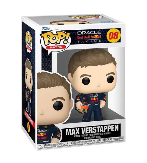 Ігрова фігурка Funko POP! серії Формула-1 - Макс Ферстаппен з шоломом - 80580_1.jpg - № 1
