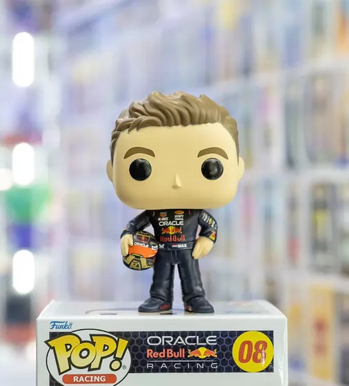 Ігрова фігурка Funko POP! серії Формула-1 - Макс Ферстаппен з шоломом - 80580_3.jpg - № 3