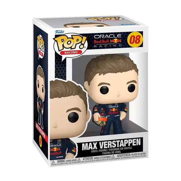 Ігрова фігурка Funko POP! серії Формула-1 - Макс Ферстаппен з шоломом