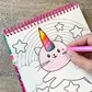 Книжка-раскраска - Единорожки - 00111S_3.jpg - № 3