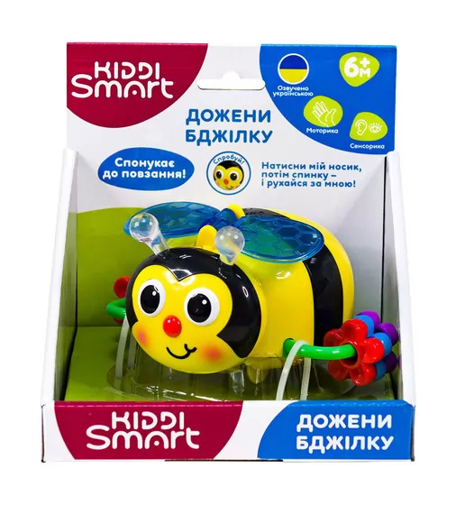 Іграшка, що розвиває Kiddi Smart &ndash; Дожени Бджілку (світло, звук) - 557822-43_8.jpg - № 7