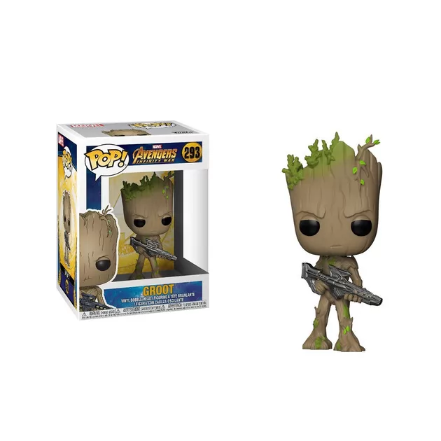 Ігрова фігурка FUNKO POP! cерии Війна нескінченності" - Грута з бластером"