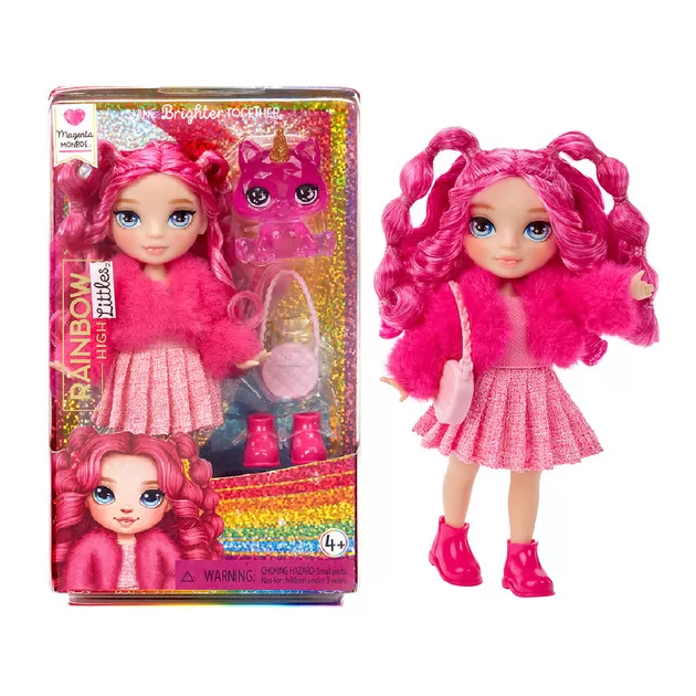 Ігровий набір з лялькою Rainbow High серії Littles" - Маджента"