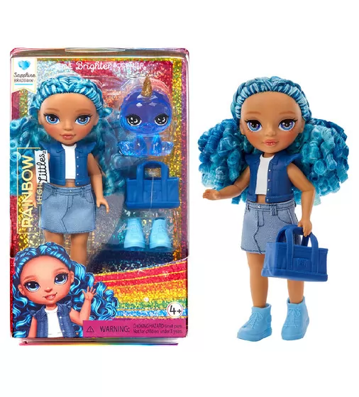 Ігровий набір з лялькою Rainbow High серії Littles" - Сапфіра" - 531197_1.jpg - № 1