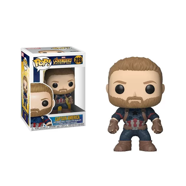 Ігрова Фігурка Funko Pop! Серії Війна Нескінченності - Капітан Америка