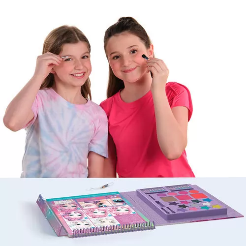 トライアルセット・サンプル NOEVIR ACTRICE MAKEUP KIT 2025 SPRING Набір для творчості – Скетчбук: Макіяж, Сяйво Галактик за 1295.00