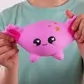 Коллекционная игрушка-антистресс Smooshzees серии Luvzees - Аксолотль Джелли - 08230_6.jpg - № 6