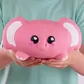 Коллекционная игрушка-антистресс Smooshzees серии Snugzees - Слон Баблз - 08232_5.jpg - № 5