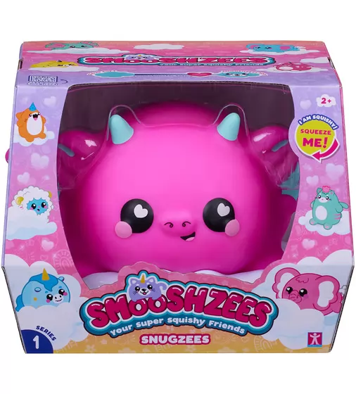 Колекційна іграшка-антистрес Smooshzees серії Snugzees - Дракон Дінкі - 08236_7.jpg - № 7
