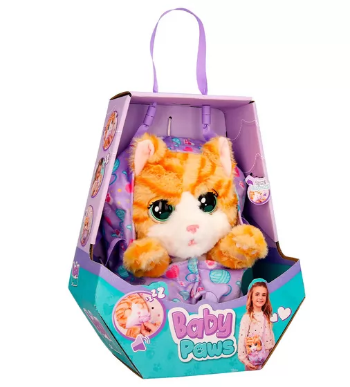 Интерактивная игрушка Baby Paws W2 &ndash; Рыжий котенок - 921139IM_1.jpg - № 1