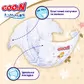 Подгузники GOO.N Premium Soft для новорожденных (размер 1(NB), до 5 kg, 144 шт.) - F1010101-152-2_4.jpg - № 4