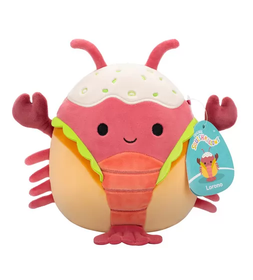М'яка іграшка Squishmallows &ndash; Лобстер Лороно (19 cm) - SQCR06592_7.jpg - № 7