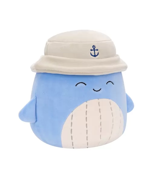 М'яка іграшка Squishmallows &ndash; Синій кит Самір у панамі (19 cm) - SQCR06593_6.jpg - № 6