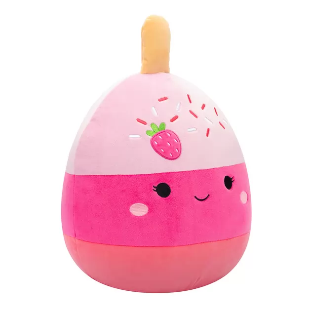Мягкая игрушка Squishmallows &ndash; Клубничный кейк-поп Пама (30 cm)