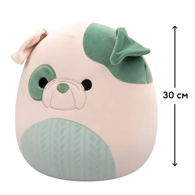 М'яка іграшка Squishmallows &ndash; Бульдог Августін (30 cm)