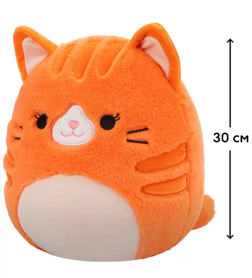 Мягкая игрушка Squishmallows &ndash; Рыжая кошечка Джиджи (30 cm) - SQCR06684_2.jpg - № 2