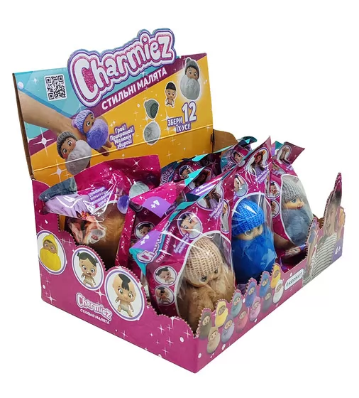 Дисплей ігрових фігурок Charmiez - Стильні малята (12 шт.) - 2211001-CDU_2.jpg - № 2