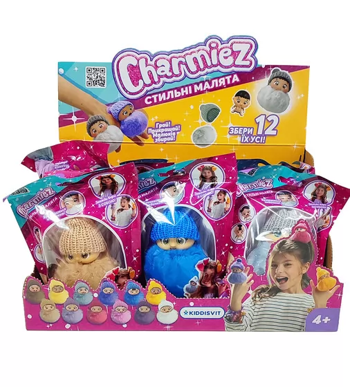 Дисплей ігрових фігурок Charmiez - Стильні малята (12 шт.) - 2211001-CDU_1.jpg - № 1