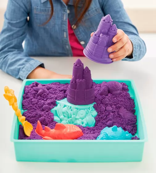 Набір піску для дитячої творчості - Kinetic Sand V2 Замок з піску - 71402_7.jpg - № 7