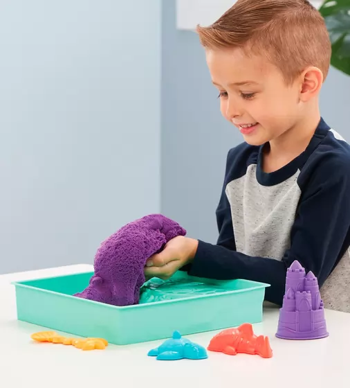 Набір піску для дитячої творчості - Kinetic Sand V2 Замок з піску - 71402_8.jpg - № 8