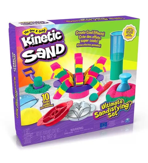 Набір піску для дитячої творчості - Kinetic Sand Кольорові пригоди - 71647_1.jpg - № 1