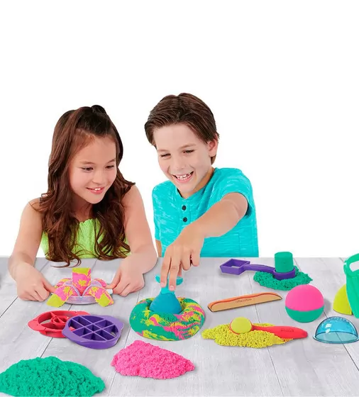 Набір піску для дитячої творчості - Kinetic Sand Кольорові пригоди - 71647_8.jpg - № 8