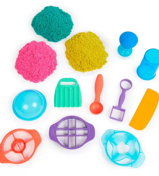 Набір піску для дитячої творчості - Kinetic Sand Кольорові пригоди - 71647_3.jpg - № 3