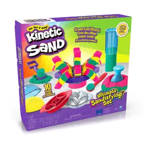 Набор песка для детского творчества - Kinetic Sand Цветные приключения