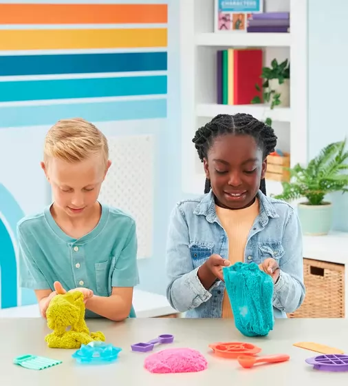 Набір піску для дитячої творчості - Kinetic Sand Кольорові пригоди - 71647_7.jpg - № 7