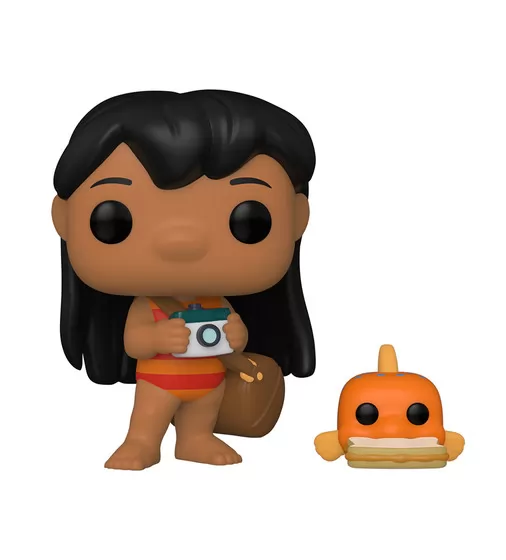 Ігрова фігурка Funko POP! серії Ліло та Стіч - Ліло з рибкою - 55621_2.jpg - № 2