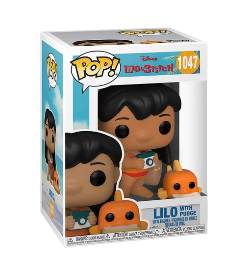 Ігрова фігурка Funko POP! серії Ліло та Стіч - Ліло з рибкою - 55621_1.jpg - № 1