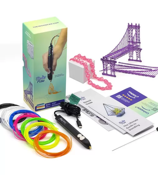 3D-ручка 3Doodler Flow для професійного користування &ndash; Синя - FLOW-INTL_1.jpg - № 1