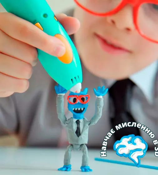 Набор стержней для 3D-ручки 3Doodler Start &ndash; Микс (75 шт: зеленый, желтый, розовый) - 3DS-ECO-MIX4-75_5.jpg - № 5