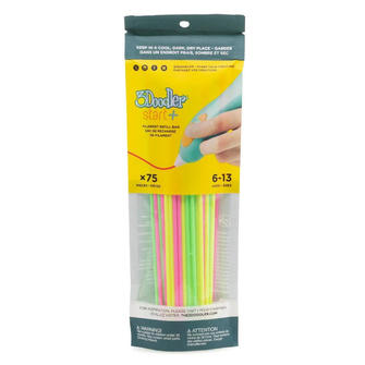 Набор стержней для 3D-ручки 3Doodler Start – Микс (75 шт: зеленый, желтый, розовый)