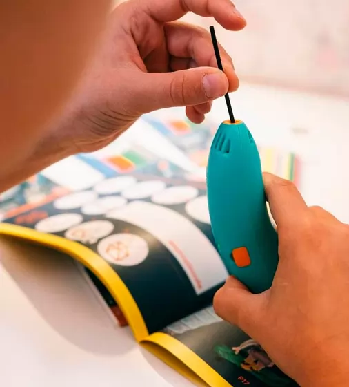 Набор стержней для 3D-ручки 3Doodler Start &ndash; Микс (75 шт: зеленый, желтый, розовый) - 3DS-ECO-MIX4-75_2.jpg - № 2