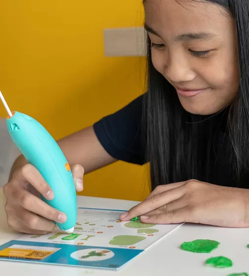 Набор стержней для 3D-ручки 3Doodler Start &ndash; Микс (75 шт: зеленый, желтый, розовый) - 3DS-ECO-MIX4-75_7.jpg - № 7