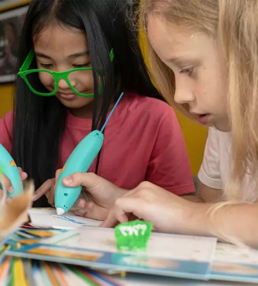Набор стержней для 3D-ручки 3Doodler Start &ndash; Микс (75 шт: зеленый, желтый, розовый) - 3DS-ECO-MIX4-75_8.jpg - № 8