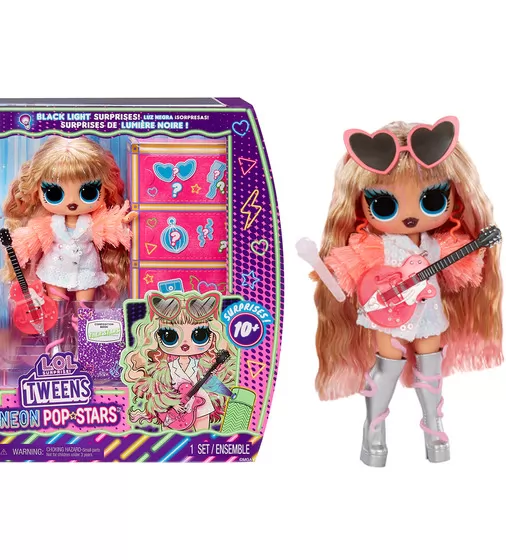 Ігровий набір з лялькою L.O.L. Surprise! серії Tweens Neon Pop" - Тея Старс" - 120650_1.jpg - № 1