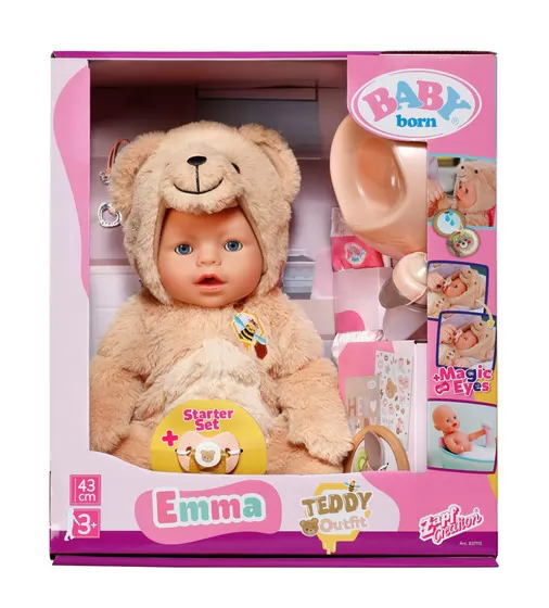 Лялька Baby Born – Емма у костюмі ведмедика - 837115_10.jpg - № 10
