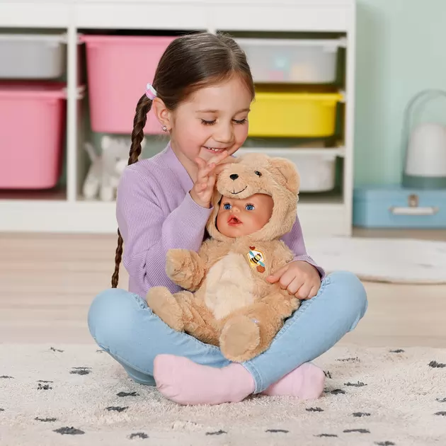 Лялька Baby Born – Емма у костюмі ведмедика