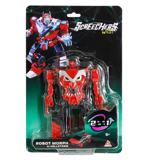 Робот-трансформер Screechers Wild! S5 &ndash; Хеллшторм - EU686152_7.jpg - № 7