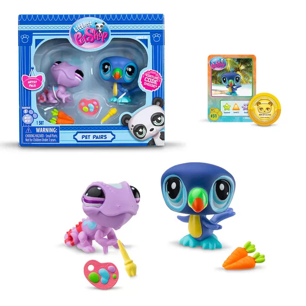 Игровой набор Littlest Pet Shop &ndash; Друзья по искусству